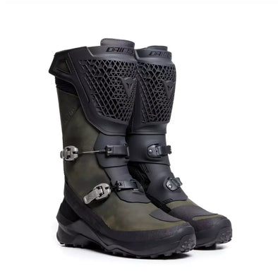 Dainese Seeker Gore-Tex® Touring Boots, Black/Army-Green