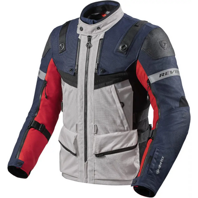 REV'IT! Defender 3 GTX Jacket, Red/Blue