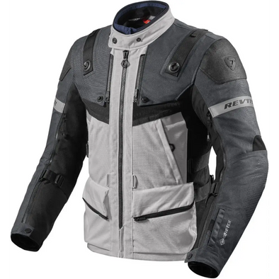 REV'IT! Defender 3 GTX Jacket, Silver/Anthracite