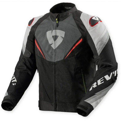 REV'IT! Quantum 3 Air Jacket, Grey/Red