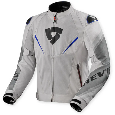 REV'IT! Quantum 3 Air Jacket, Silver/Blue