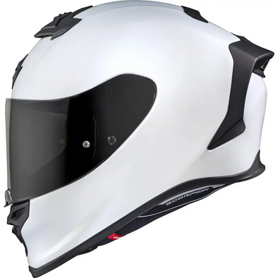 Scorpion EXO-R1 Air Solid Helmet, Matt Pearl White
